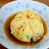 京風？上品な豆腐のあんかけ